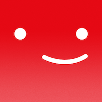 profile icon with a smiley face emoji